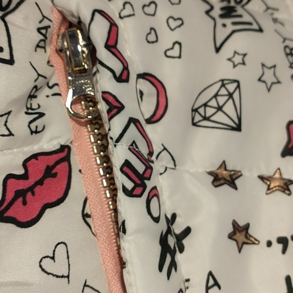 Betsey johnson white puffer jacket - Picture 7 of 7